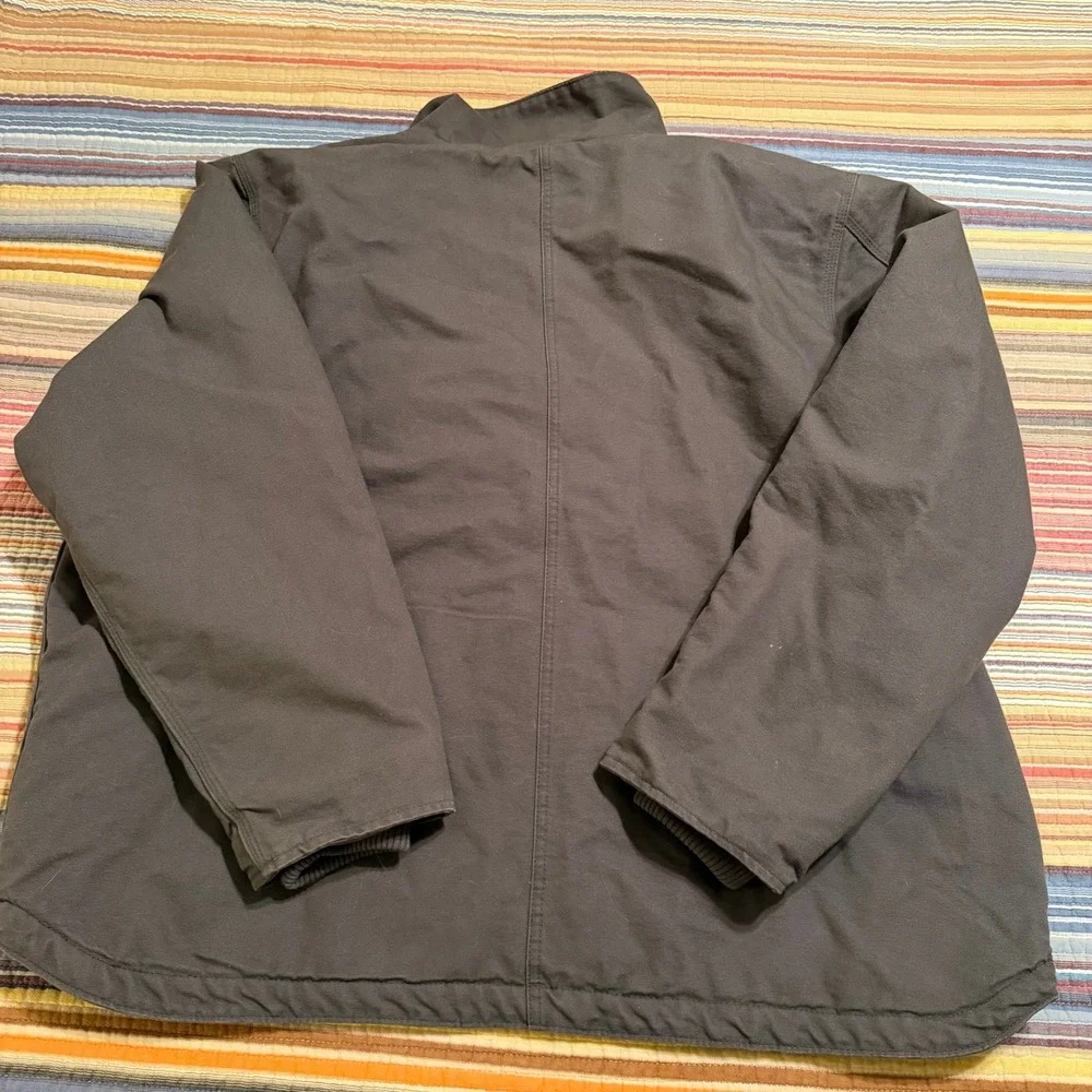 Carhartt Jacket Mens 2XL‎ Loose Fit Gravel Gray Duck Canvas 104480 GVL